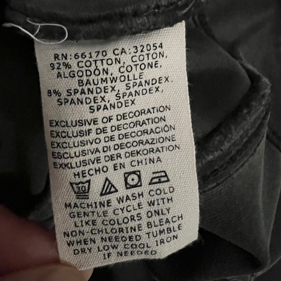 Marrakech Army Green Military Inspired Biker Jacket - Picture 9 of 9